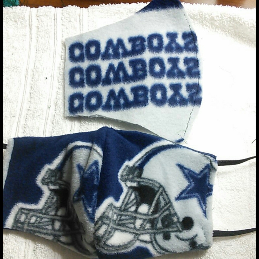 Cowboys NFL mask brand new hand made